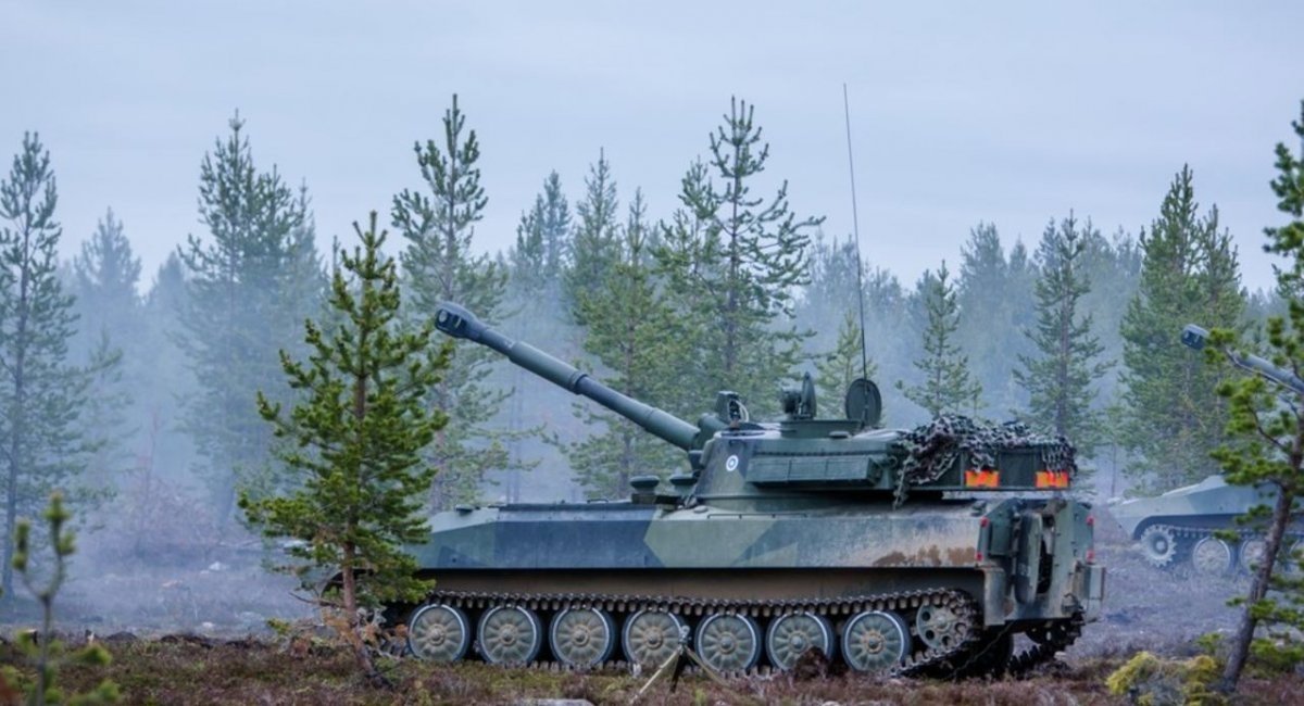 Фінські САУ 2С1 "Гвоздика", вони ж PSH 74