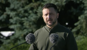 Зеленьский на день прапора