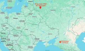 Знищені склади під Тихорецьком