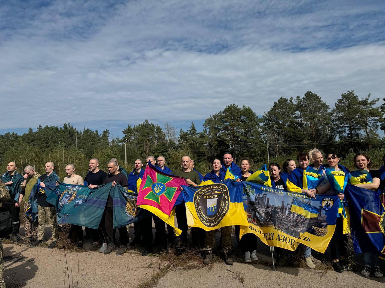 звільнені полонені