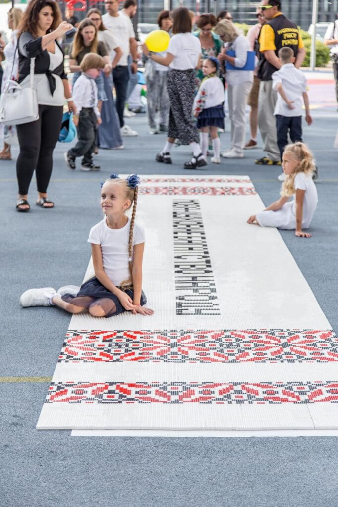 рушник із LEGO