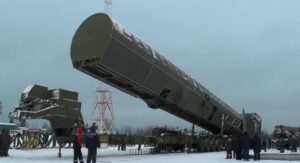 Підготовка рашистської МБР "Сармат" до випробувального пуску, ілюстративне фото з відкритих джерел