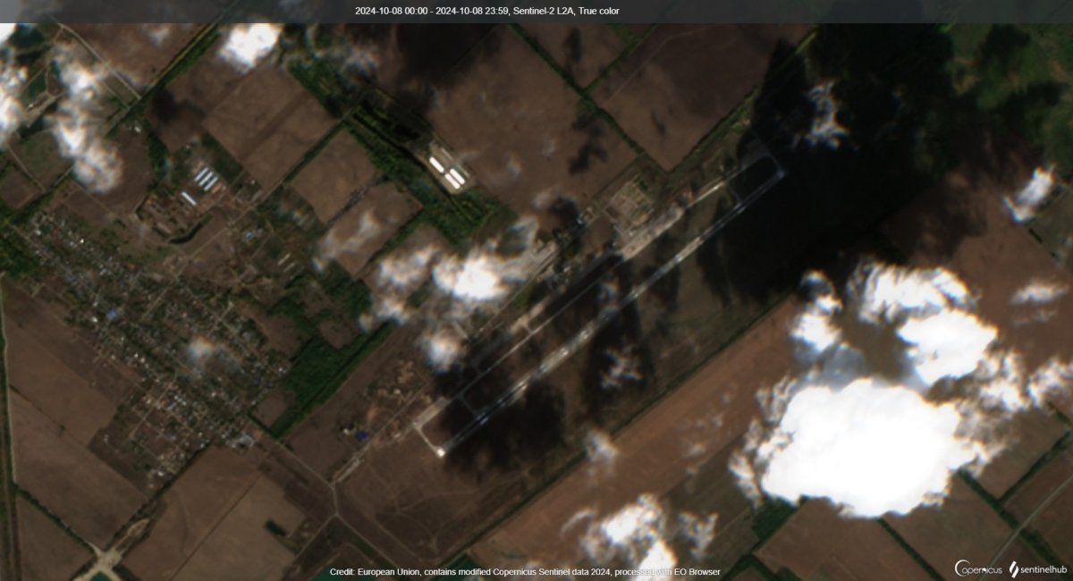 Україна вдарила БпЛА по авіабазі Ханська