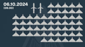 Сили ППО збили 56 "Шахедів" під час нічної атаки на Україну штаб інфо