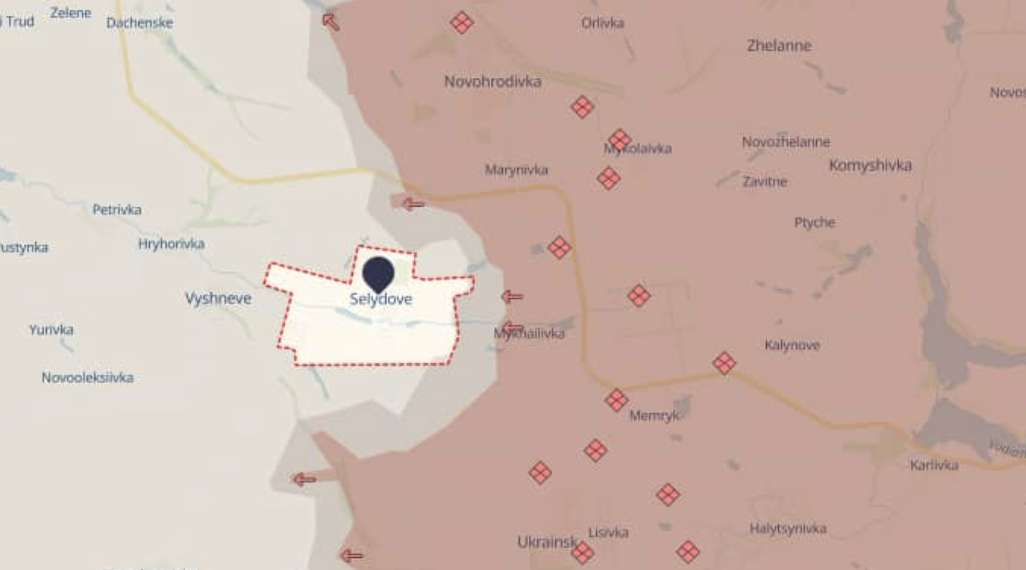 Російські війська активно штурмують Селидове, НГУ відбиває атаки штаб.інфо
