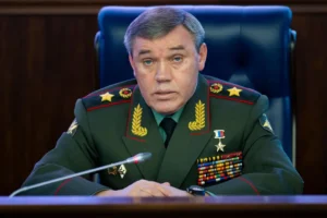 Gen. Valery V. Gerasimov last spoke with his American counterpart in 2022, when he and Gen. Mark A. Milley had a phone call.Credit...Alexander Zemlianichenko/Associated Press