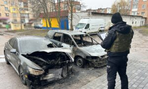 ожежа на парковці в Прилуках: поліція затримала палія – Штаб інфо