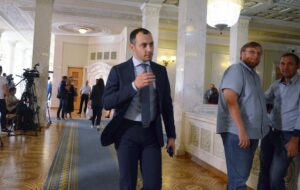 Олександр Кубраков під час допиту