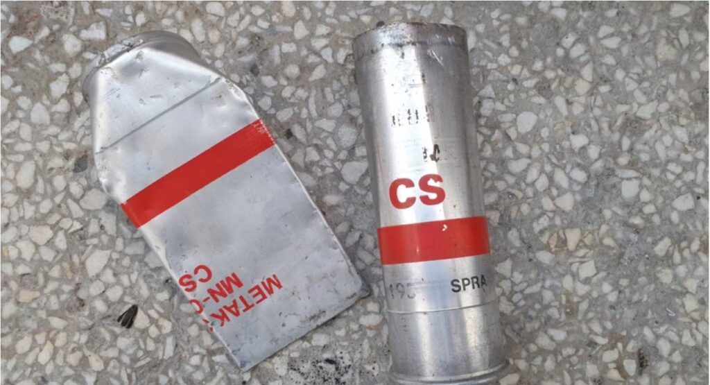 в БпЛА виявлена капсула з концентрованою бойовою отруйною речовиною «CS» (іритант)