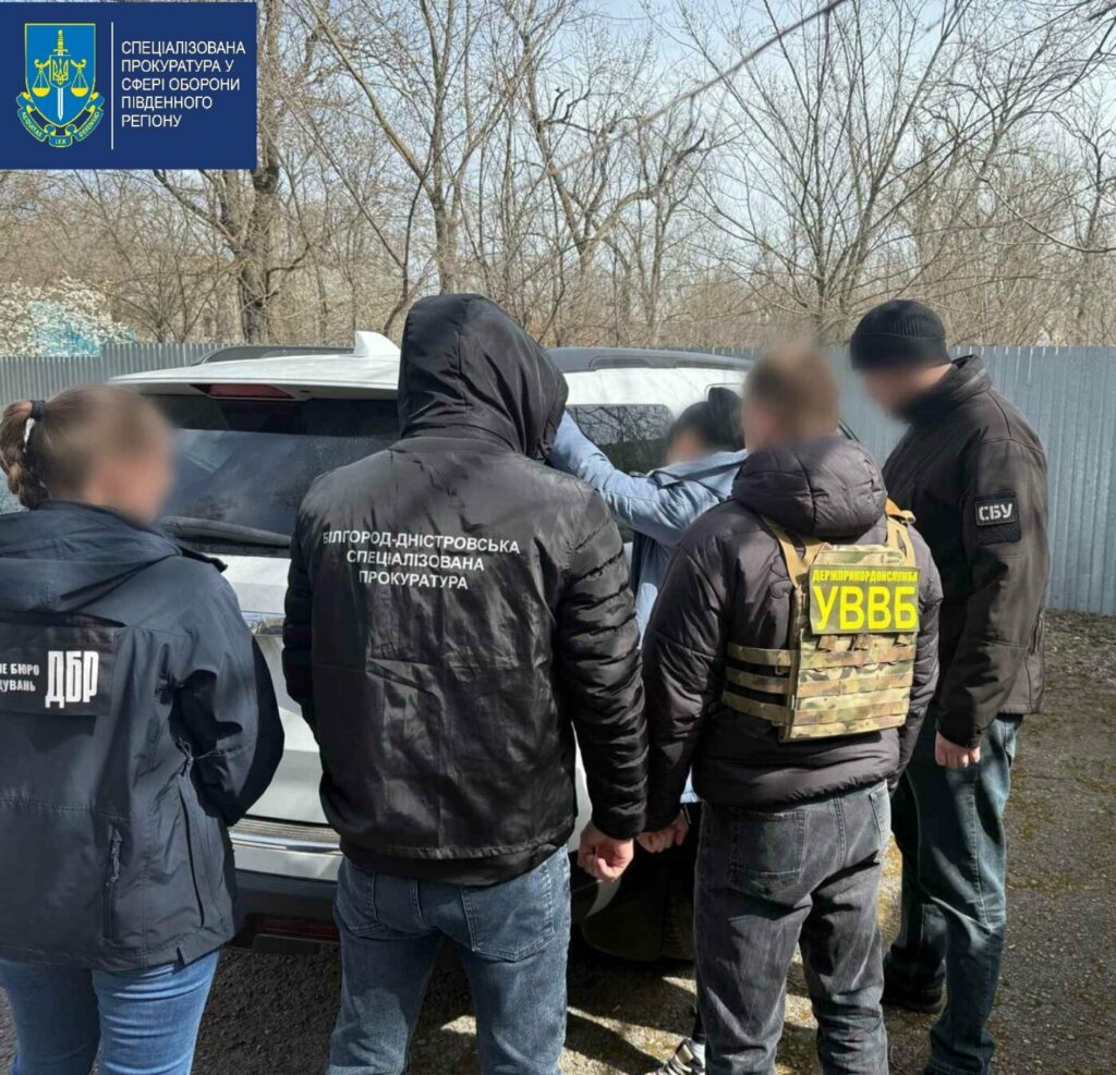 Затримання прикордонниці за хабар на Одещині