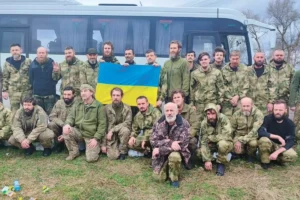 Дрон фіксує момент розстрілу полоненого українського солдата