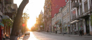 Прорізна вулиця Києва. Фото інформативного характеру