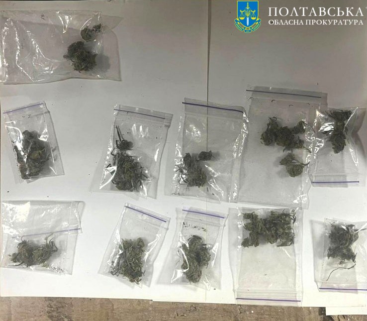 Поліція затримала наркоугруповання на Полтавщині — наркотики, авто і готівка