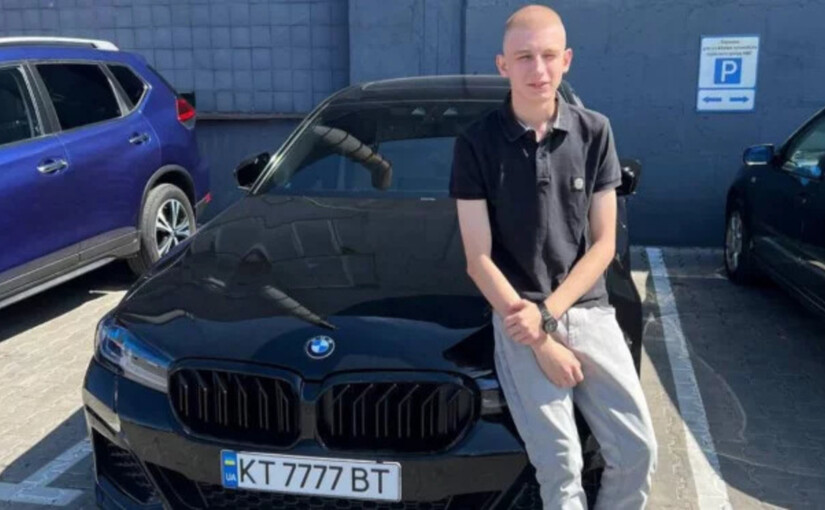 Арсеній Бессонов за кермом Mercedes без прав і в стані сп’яніння