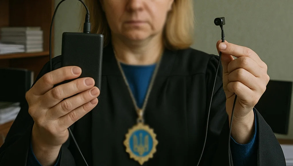 В кабінеті голови суду встановили «прослуховування»