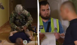 Затримання підозрюваного у вбивстві на Троєщині