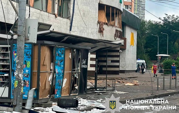 Наслідки російської атаки на Київ 21 липня