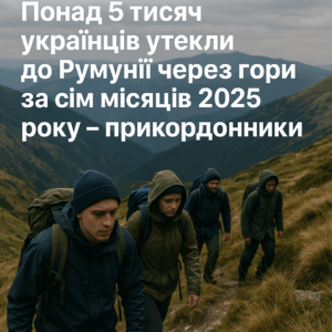 Українці намагаються нелегально перетнути кордон з Румунією через гори