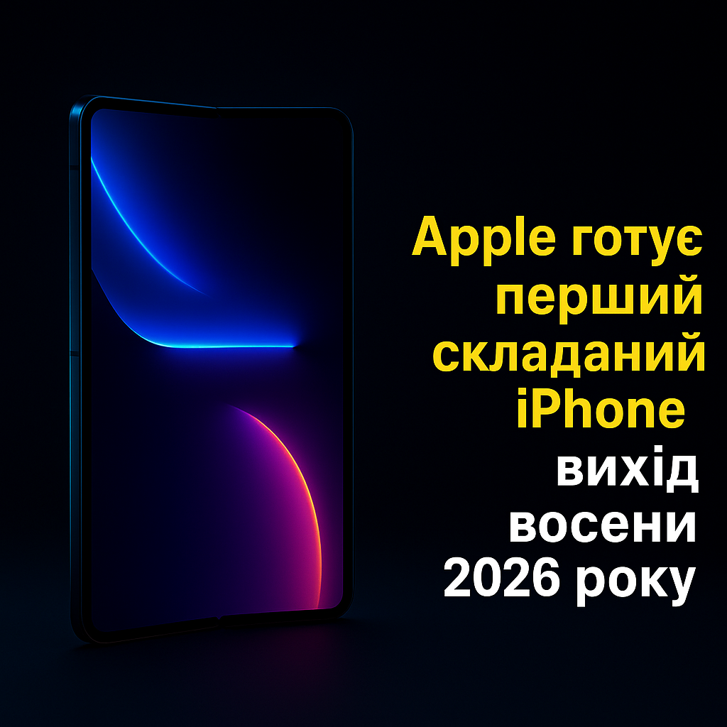 Концепт складаного iPhone із книжковим дизайном