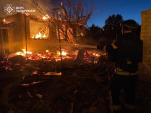 Масована атака на Запоріжжя