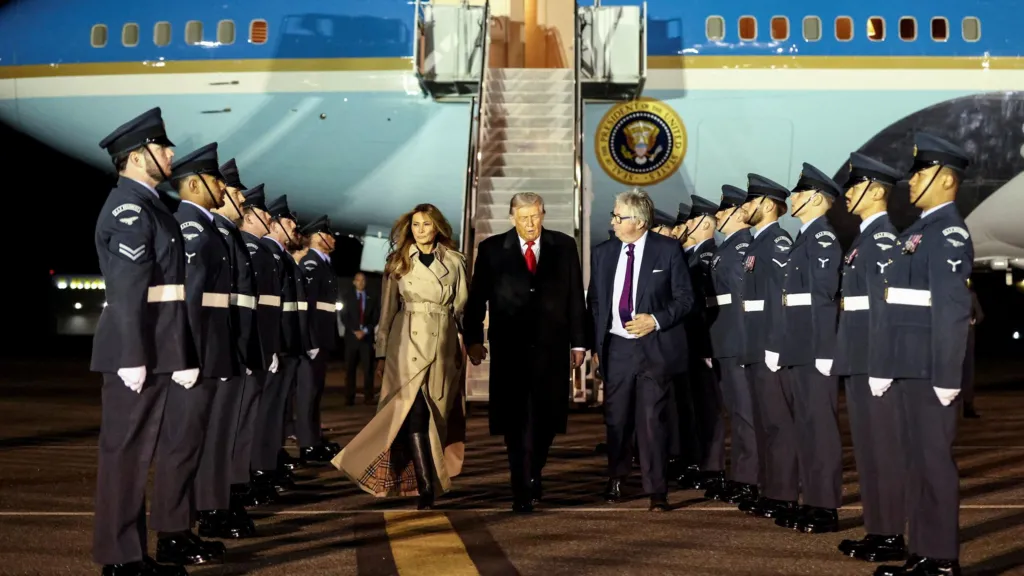 візит Дональда Трампа до Великої Британії