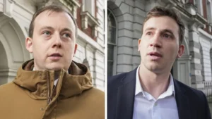 Крістофера Беррі (ліворуч) та Крістофера Кеша (праворуч) звинуватили у шпигунстві на користь Китаю.