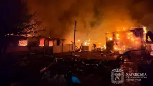 Нічний удар по Харківщині: постраждали діти та дорослі