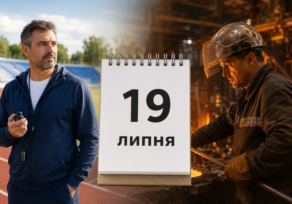 Свято 19 липня — День тренера та працівників металургійної промисловості