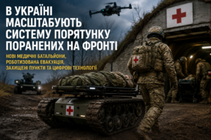 В Україні розширюють систему порятунку поранених на фронті: що зміниться