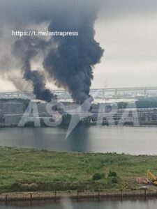 850 км від України: ССО підтвердили ураження Петербурзького нафтового термінала Петербурзький нафтовий термінал