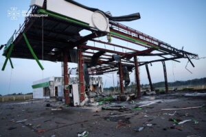Російські дрони вдарили по АЗС і пожежній частині на Полтавщині: що відомо