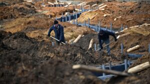 Під час будівництва фортифікацій на Донеччині загинув працівник Маріупольської МВА