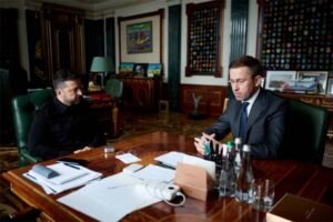 Після Свириденко Зеленський зустрівся з Корецьким, якого називають можливим наступником