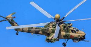 Український дрон уразив російський вертоліт Мі-28 над Бєлгородщиною