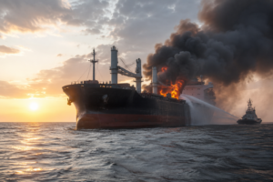 Росія атакувала цивільне судно біля Одещини: двоє моряків зникли безвісти