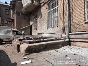 Росія вдарила по Запоріжжю