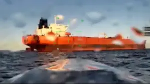СБУ заявила про ураження двох танкерів російського «тіньового флоту» морськими дронами
