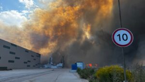 Склади на Київщині після російської атаки 27 серпня 2026 року