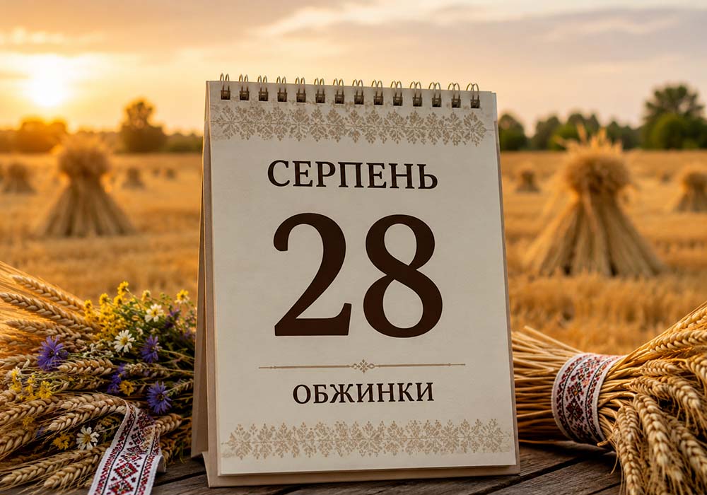 28 серпня 2026 року — свята, іменини та церковний календар