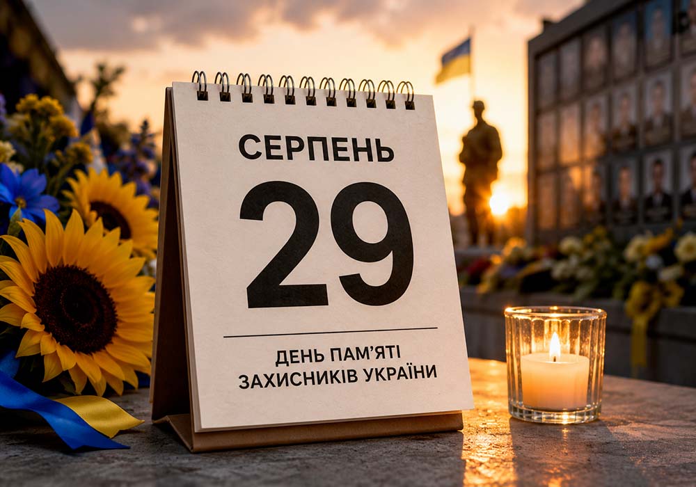 29 серпня 2026 року — свята, День пам’яті захисників України, прикмети та іменини