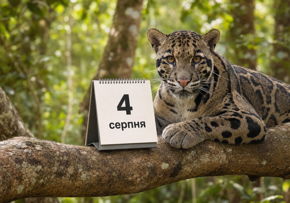 Міжнародний день димчастого леопарда