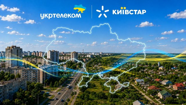 Київстар і Укртелеком почали спільно використовувати оптичні мережі
