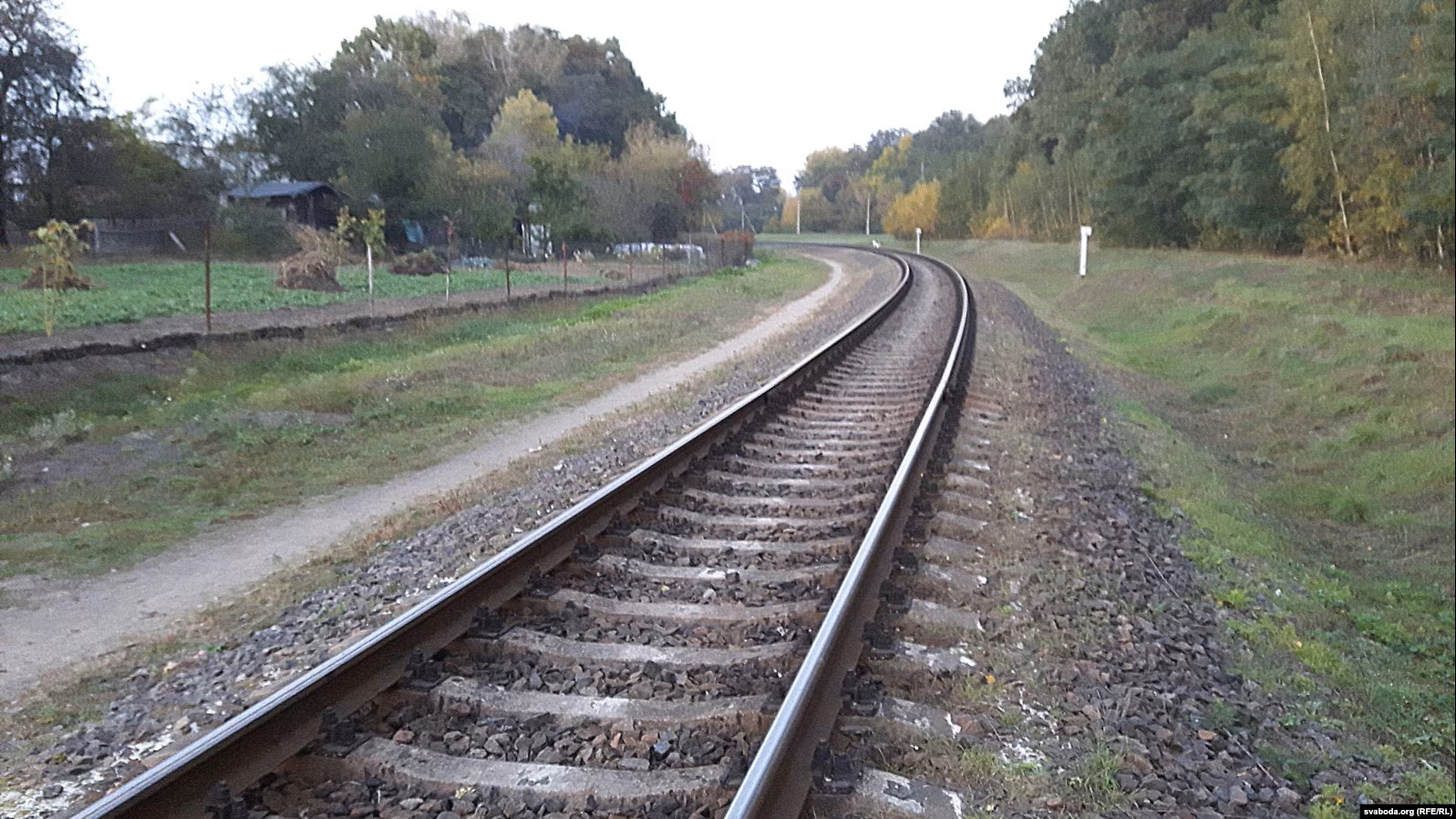 Будівництво військового полігону та залізничної інфраструктури у Гомельській області Білорусі