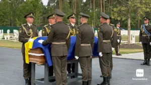 Євгена Коновальця перепоховали на Національному військовому меморіальному кладовищі