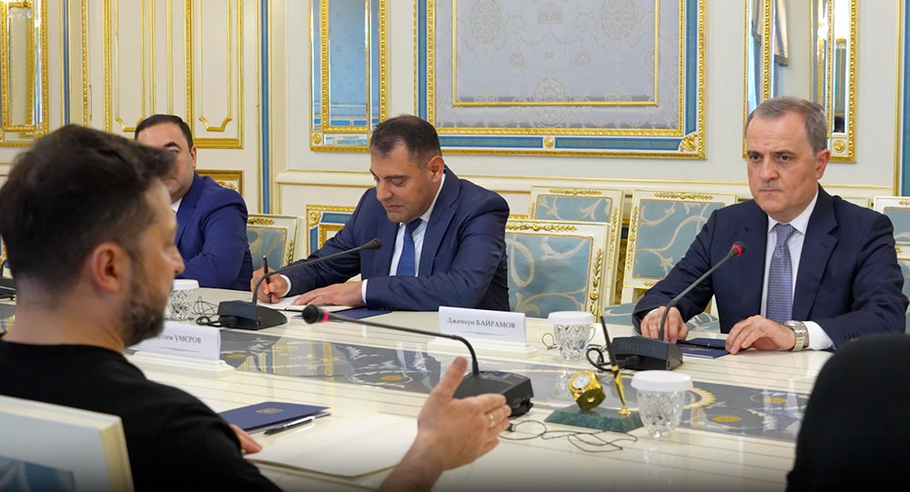 зустріч із міністром закордонних справ Азербайджану Джейхуном Байрамовим