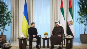 Зеленський обговорив з президентом ОАЕ безпеку морських шляхів України