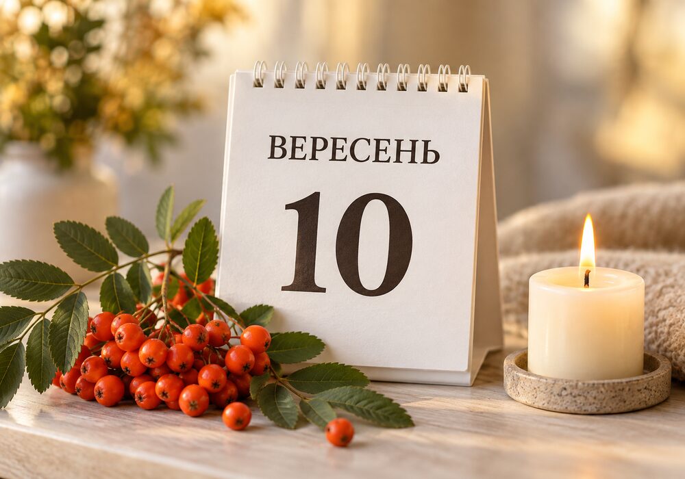 Свята 10 вересня 2026 року — календар, осіння горобина та свічка