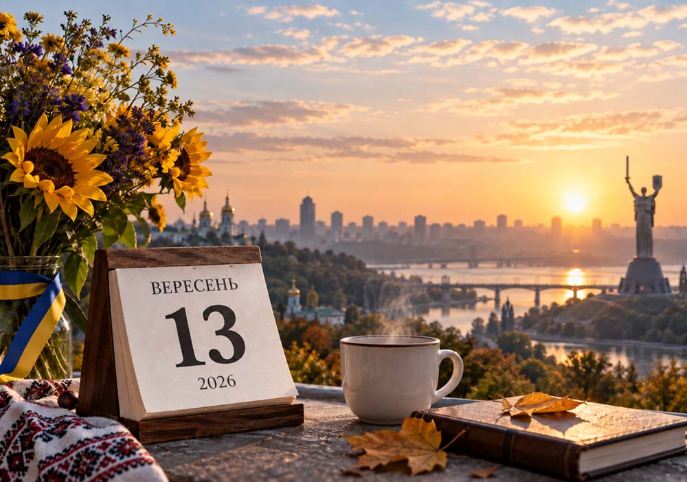 каленар 13 вересня