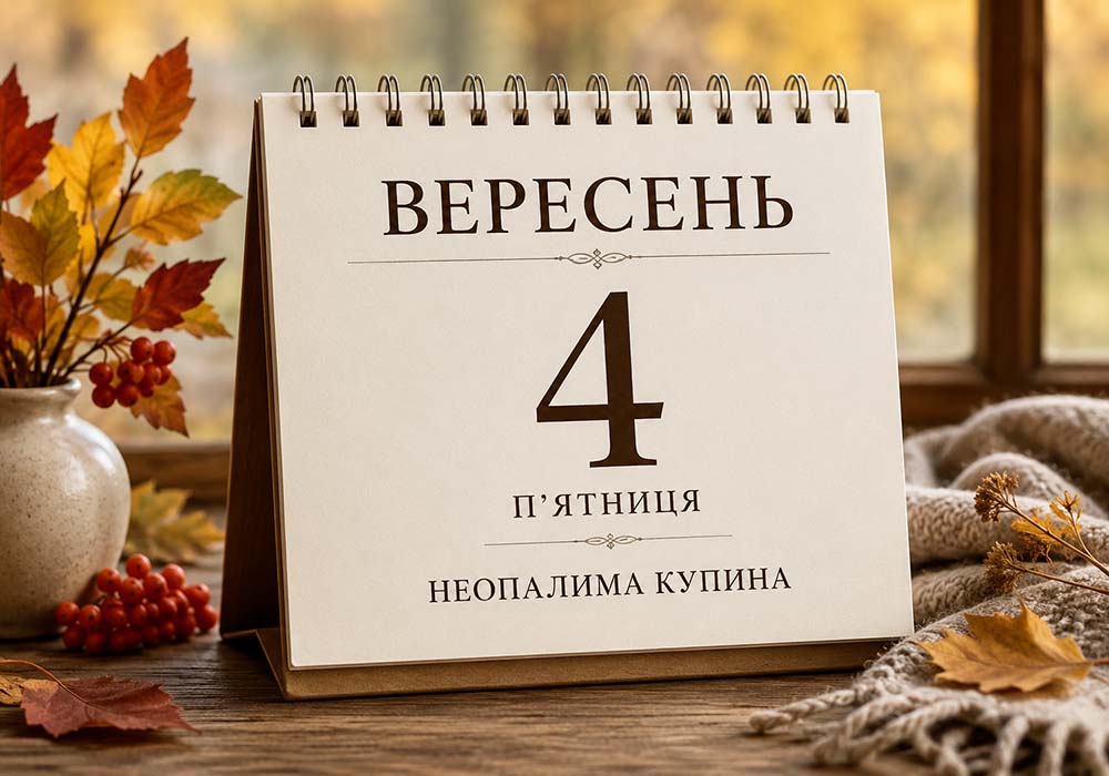 4 вересня 2026 року календар свят і церковних традицій