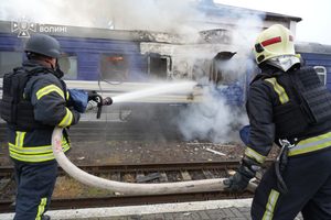 Наслідки російської атаки на залізничну інфраструктуру України